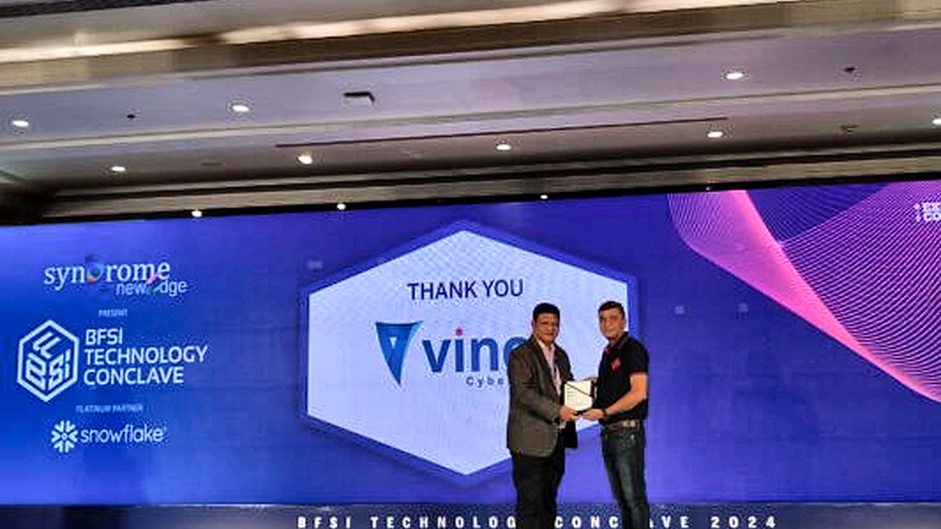 Vinca Cyber at BFSI Tech Conclave 2024