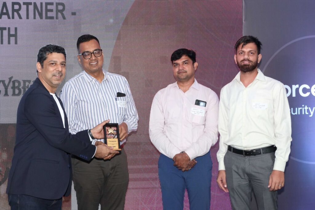 Vinca Cyber Wins Best Cyber Security Services Partner Award at Forcepoint Partner Meet